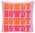 Iscream Howdy Cowgirl Chenille Pillow - Everything But The Princessiscream