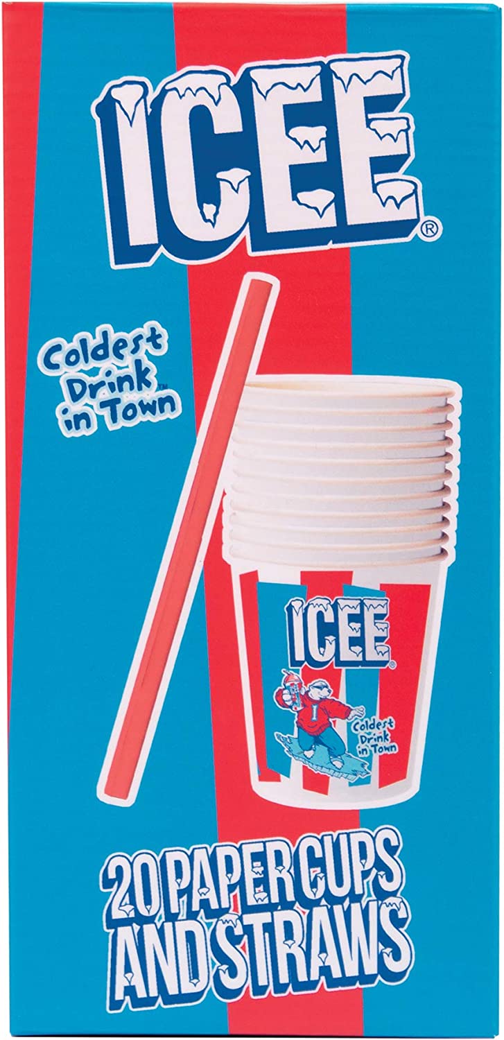 Iscream ICEE® 20pc Cup &amp; Straw Set - Everything But The PrincessIscream