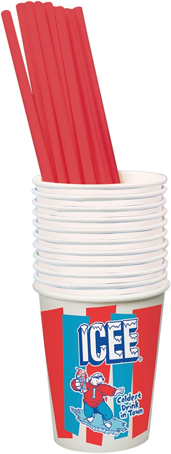 Iscream ICEE® 20pc Cup &amp; Straw Set - Everything But The PrincessIscream