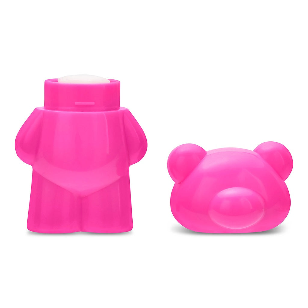 Iscream Jelly Bear Lip Balm open with vanilla scented balm visible