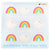 Iscream Rainbow Lucite Tic Tac Toe Game - Everything But The Princessiscream