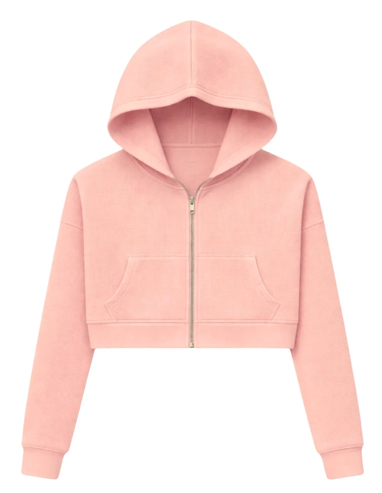 KatieJ NYC Dylan Zip Hoodie Apricot Blush | Tween Girls Hoodie