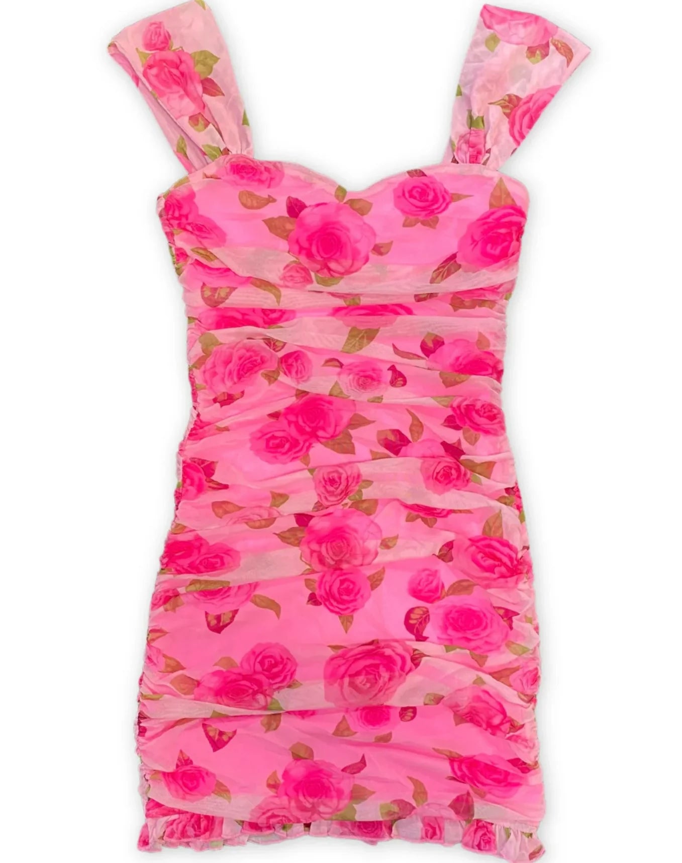KatieJ NYC Joey Dress - Pink Rose Print