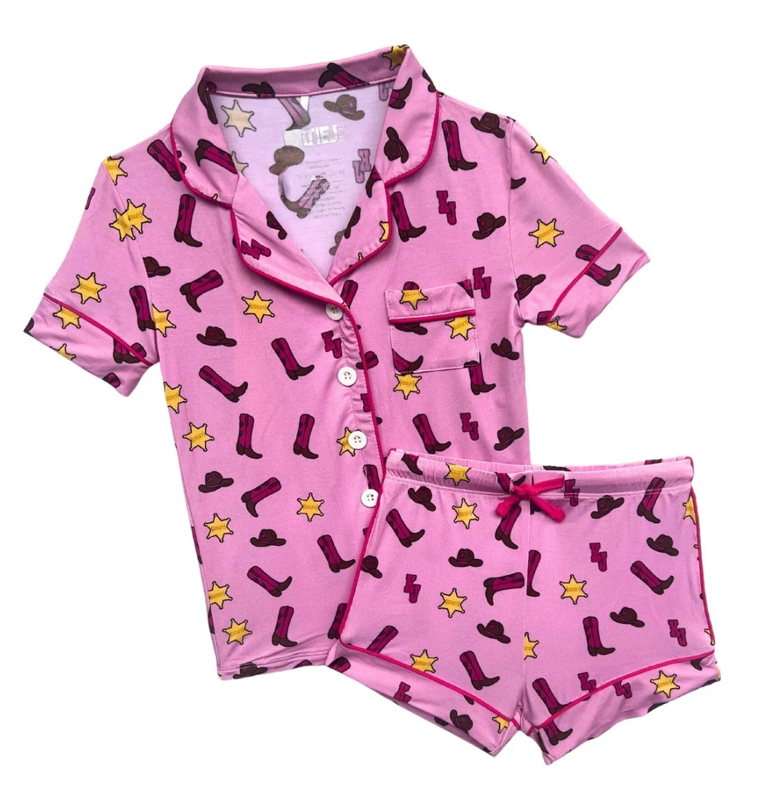 KatieJ NYC 2pc Lounge Set - Cowgirl Print - Kids &amp; Juniors - Everything But The PrincessKatieJ NYC