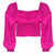 KatieJ NYC Chloe Top - Long Sleeve Shocking Pink - Everything But The PrincessKatieJ NYC