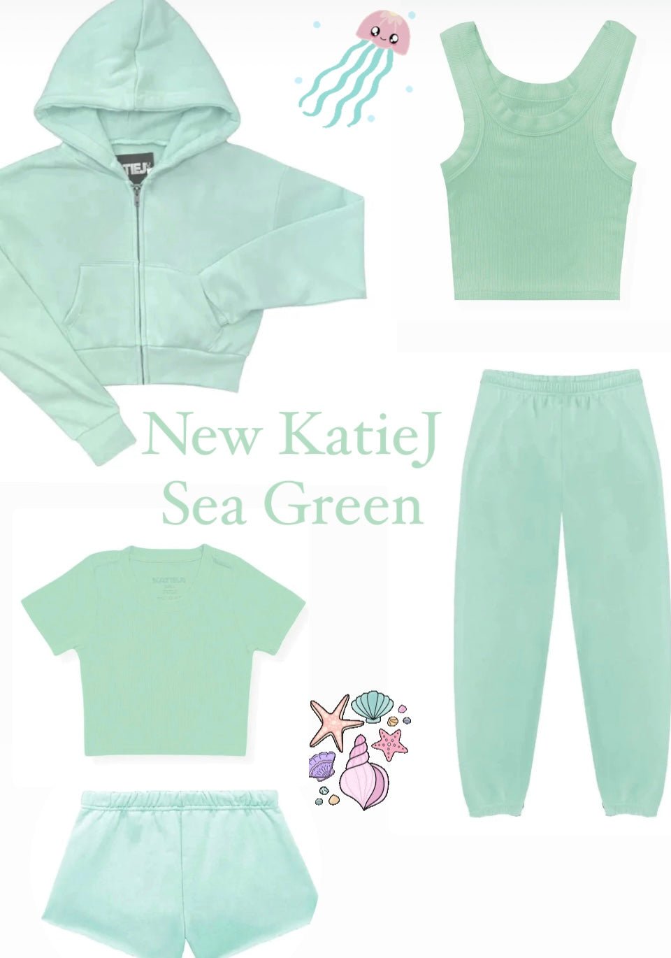 KatieJ NYC Dylan Pant - Sea Green *Juniors* - Everything But The PrincessKatieJ NYC