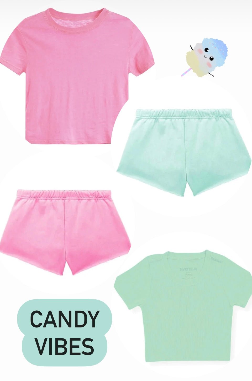 KatieJ NYC Dylan Short - Cotton Candy *Juniors* - Everything But The PrincessKatieJ NYC