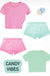 KatieJ NYC Dylan Short - Cotton Candy *Juniors* - Everything But The PrincessKatieJ NYC