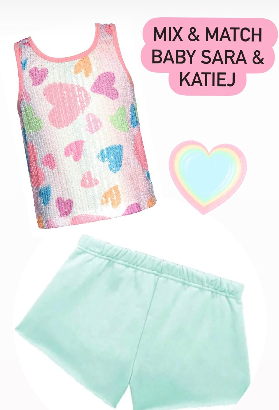 KatieJ NYC Dylan Short - Sea Green * Juniors * - Everything But The PrincessKatieJ NYC