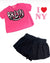 KatieJ NYC Farrah Short - Black * Kids & Juniors * - Everything But The PrincessKatieJ NYC