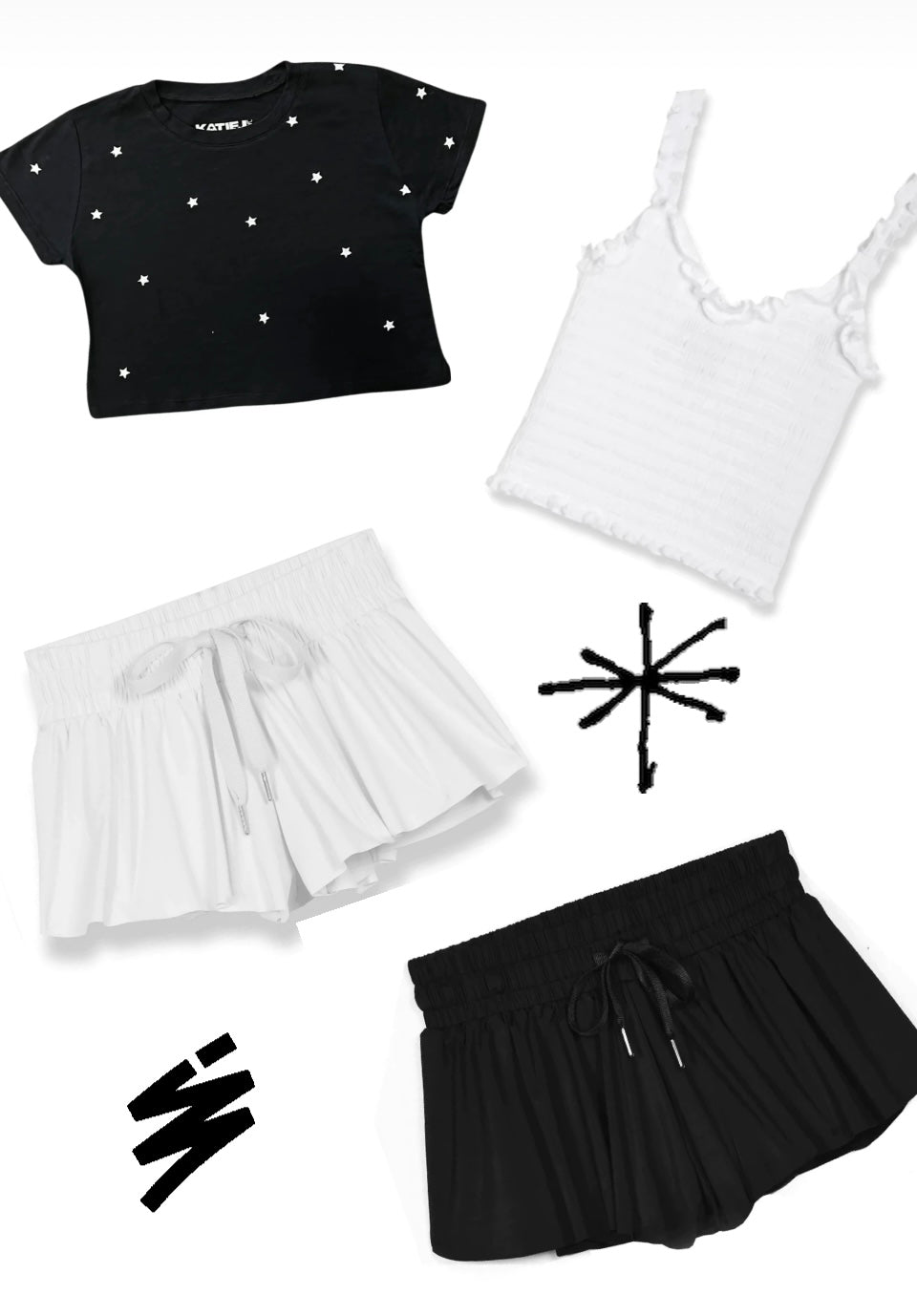 KatieJ NYC Farrah Short - Black * Kids &amp; Juniors * - Everything But The PrincessKatieJ NYC