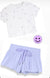 KatieJ NYC Farrah Short - Lilac - Everything But The PrincessKatieJ NYC