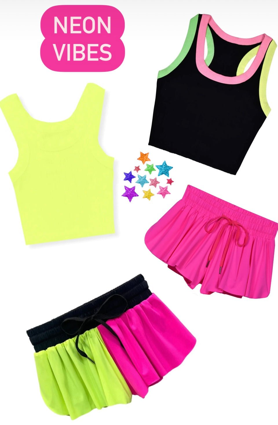 KatieJ NYC Farrah Short - Neon Pink * Kids &amp; Juniors * - Everything But The PrincessKatieJ NYC