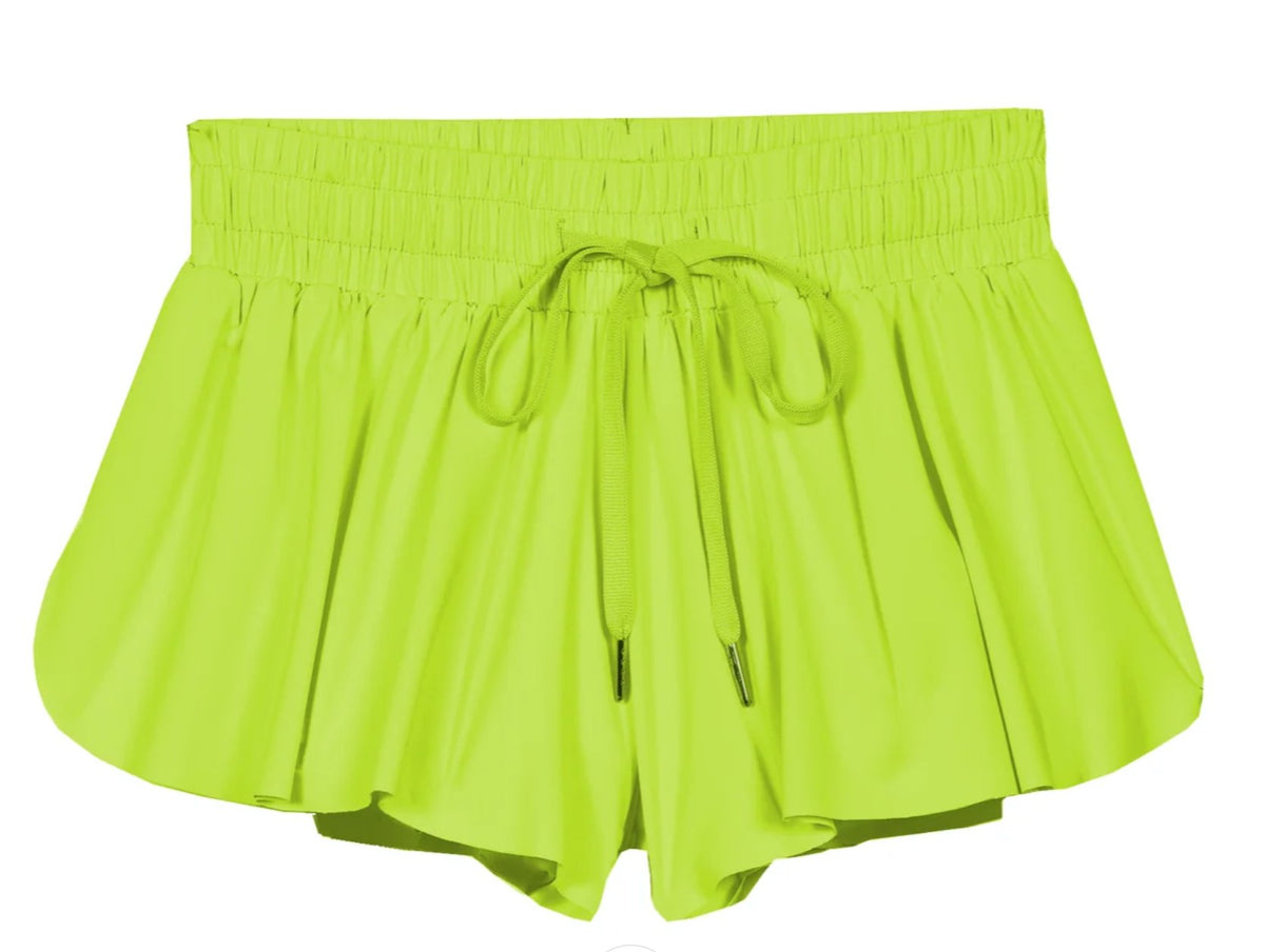 KatieJ NYC Farrah Short - Neon Yellow * Kids &amp; Juniors * - Everything But The PrincessKatieJ NYC