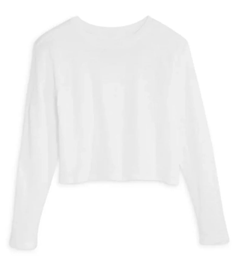 KatieJ NYC Fearless Tee - Long Sleeve White - Everything But The PrincessKatieJ NYC