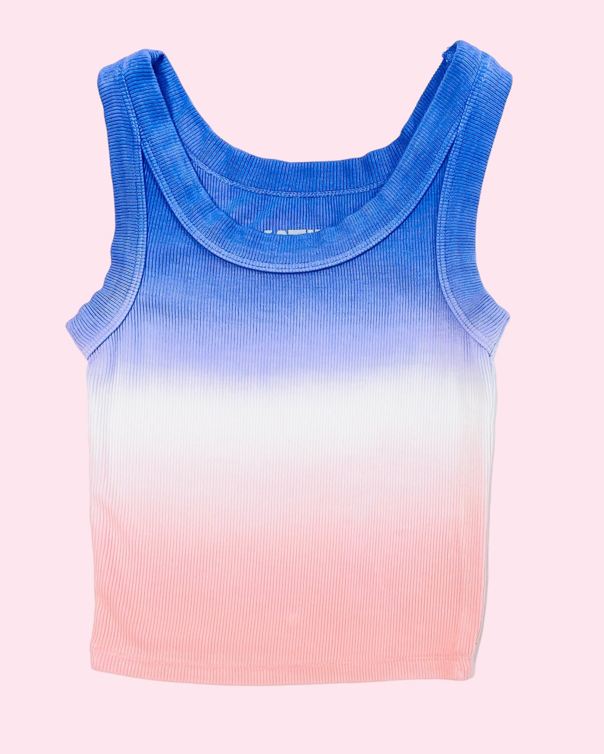 KatieJ NYC Livi 2.0 Tank - Dip Dye Lilac/Baby Pink - Everything But The PrincessKatieJ NYC