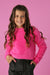 KatieJ NYC Super Soft Mara Crop Sweater- Shocking Pink- Size 14 - Everything But The PrincessKatieJ NYC