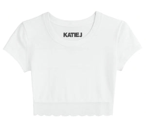 KatieJ NYC Tween Lindsay Tee - White - Everything But The Princess KatieJ NYC Tween Lindsay Tee - White - Everything But The Princess