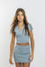 Kaveah knit Mini Skirt - Heather Grey - Everything But The PrincessKaveah