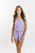 Kaveah Terry Cloth Romper - Wisteria - Everything But The PrincessKaveah