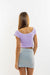 Kaveah Terry Cloth Shirred Top - Wisteria - Everything But The PrincessKaveah