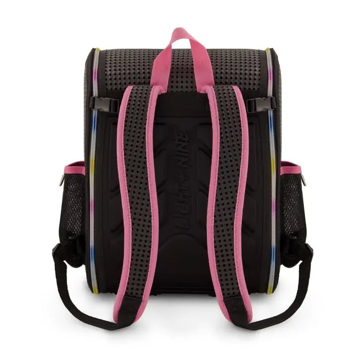 Light + Nine Black/Pink Backpack - Grade School Size - Customize With Gibets! * Preorder* - Everything But The PrincessLight+ Nine