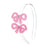 Lilies & Roses NY Fancy Double Bow Satin Pink Headband - Everything But The PrincessLilies & Roses NY