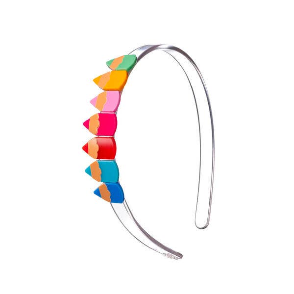 Lilies &amp; Roses NY - Pencils Vibrant Colors Headband - Everything But The PrincessLilies &amp; Roses NY