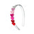 Lilies & Roses Reds & Pinks Pearlized Hearts Headband - Everything But The PrincessLilies & Roses NY