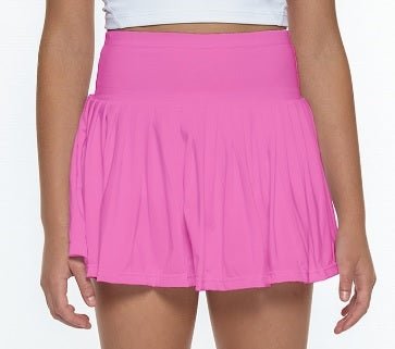 Little Peixoto Lily Candy Pink Pleated Tennis Skirt- Built In Shorts - Everything But The PrincessLittle Peixoto