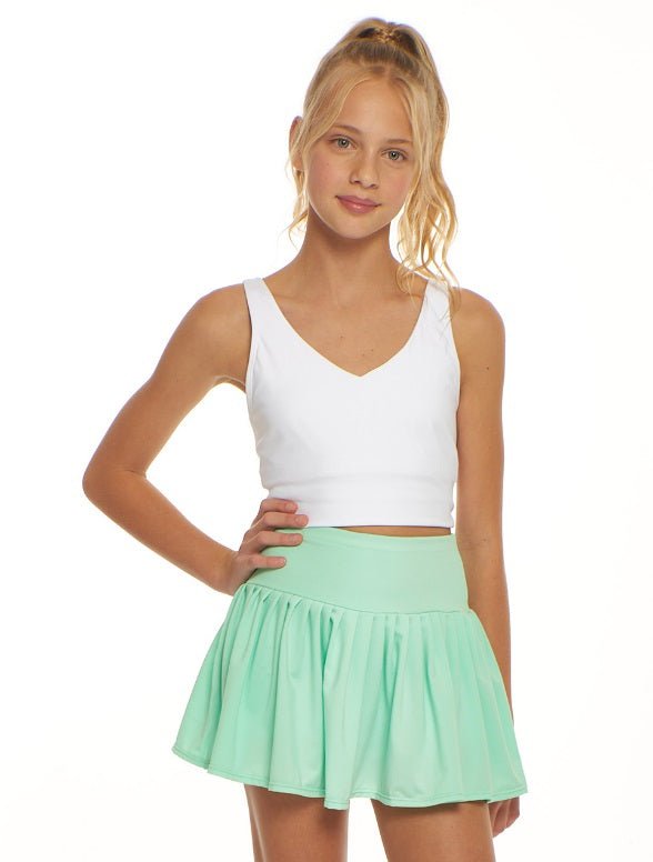 Little Peixoto Lily Mint Pleated Tennis Skirt- Built In Shorts - Everything But The PrincessLittle Peixoto