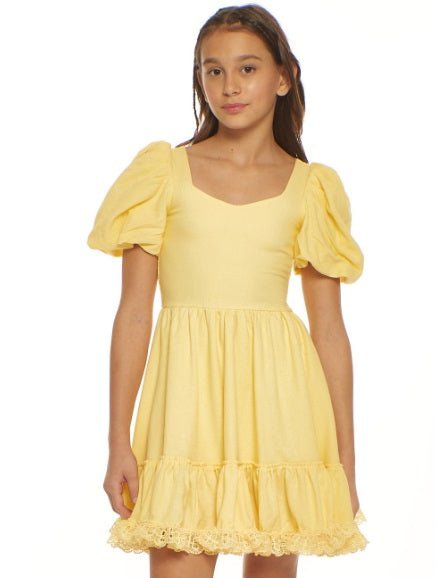 Little Peixoto Logan Mini Dress- Buttercup - Everything But The PrincessLittle Peixoto