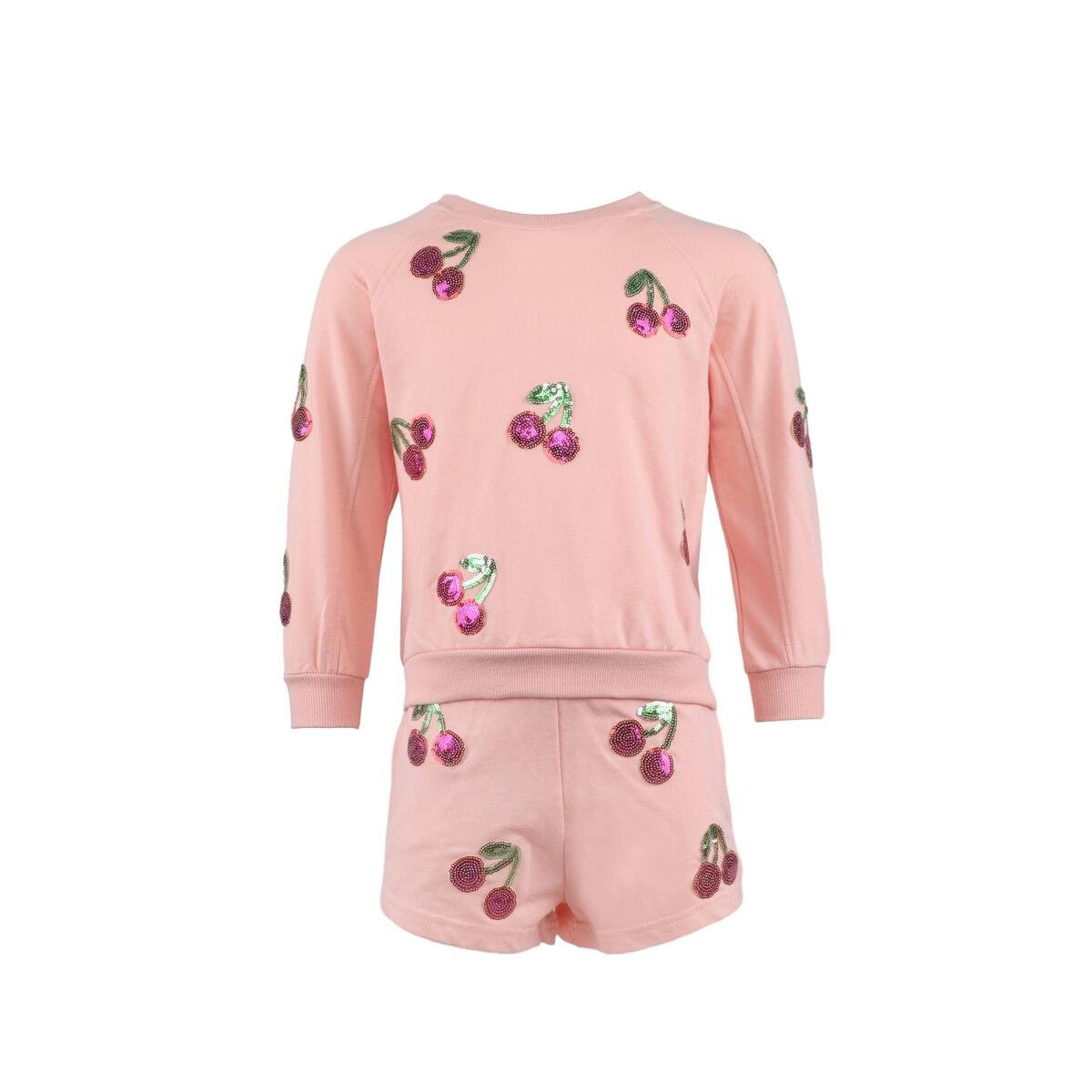 Lola And The Boys 2pc Pink Cherry Short Set - Everything But The PrincessLola And The Boys