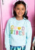 Lola And The Boys Blue Crystal " Good Vibes " Sweatshirt - Everything But The PrincessLola And The Boys