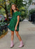 Lola And The Boys Emerald Shimmer Party Dress - Everything But The PrincessLola And The Boys