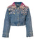 Lola And The Boys Sparkle Queen Gem Denim Jacket - Everything But The PrincessLola And The Boys