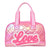 Love Embroidered Letter Metallic Duffel Bag - Everything But The PrincessOMG