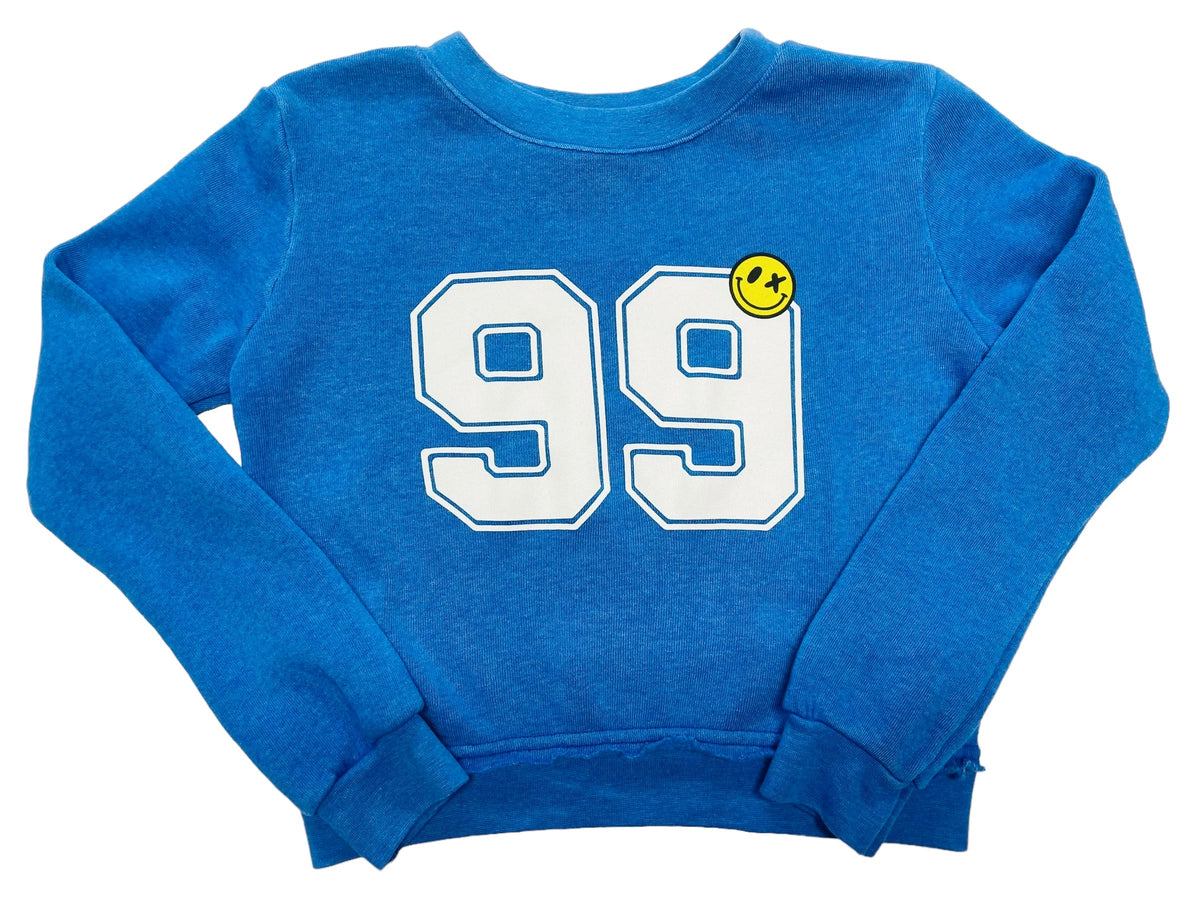 Love Junkie 99 Crewneck Sweatshirt - Blue Slurpee - Everything But The PrincessLove Junkie