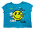 Love Junkie Happy Days Tee - Turquoise - Everything But The PrincessLove Junkie