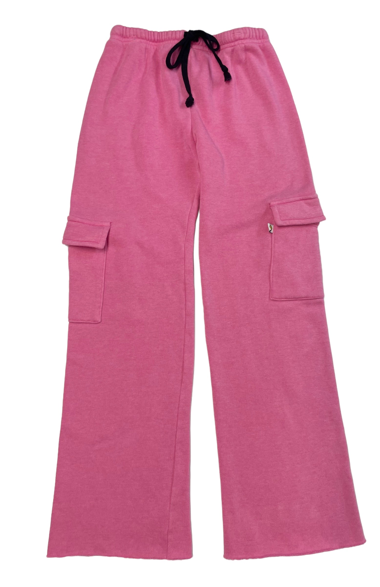 Love Junkie Knit Cargo Flare Pant - Pink - Everything But The PrincessLove Junkie