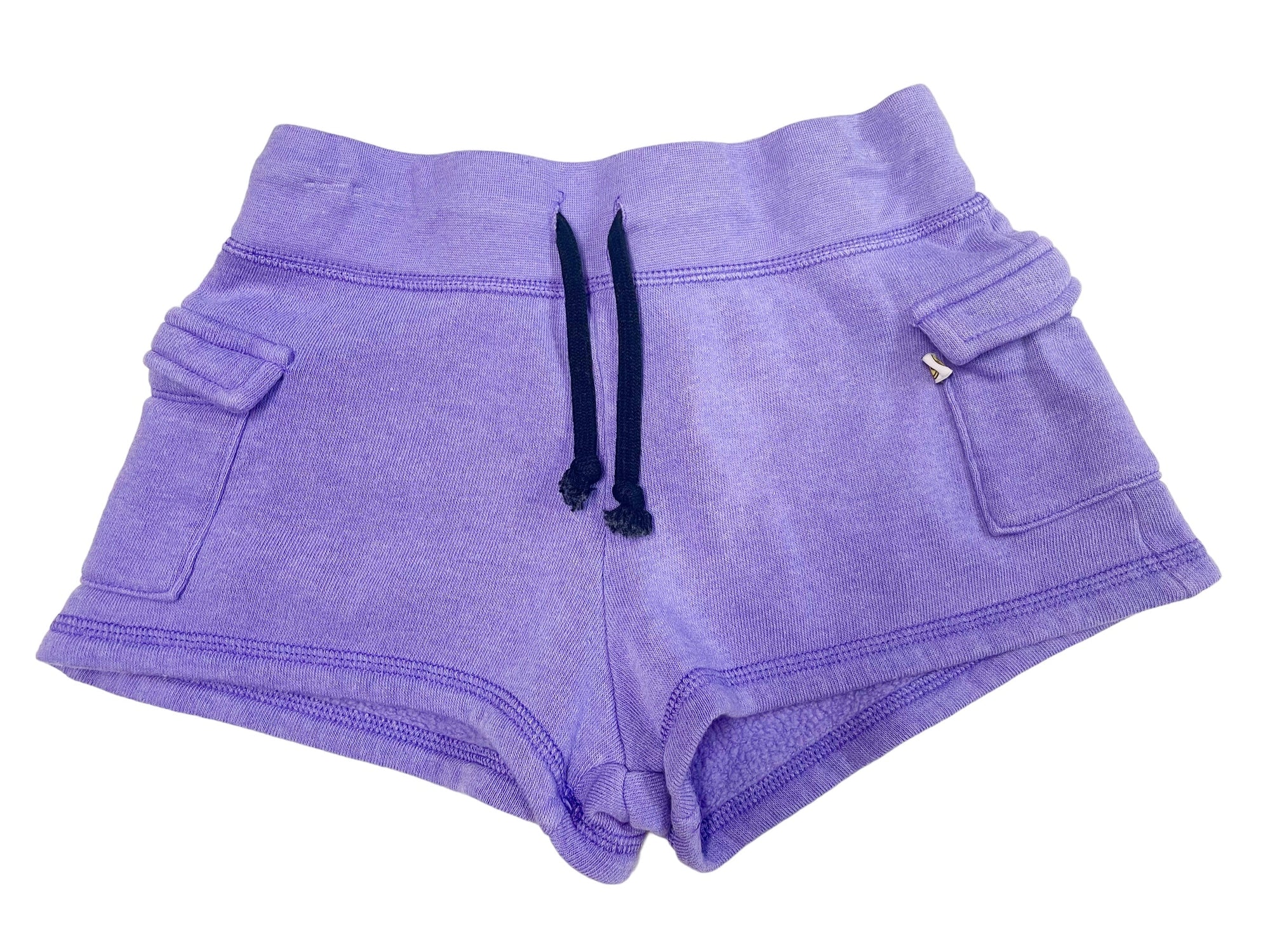 Love Junkie Knit Cargo Shorts - Purple - Everything But The PrincessLove Junkie