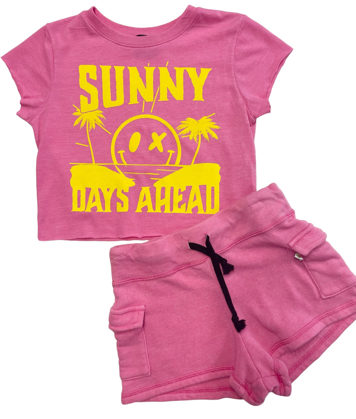 Love Junkie Sunny Days Ahead Tee - Pink - Everything But The PrincessLove Junkie