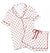 KatieJ NYC Lynn Lounge Set - Red Hearts On White * Preorder *