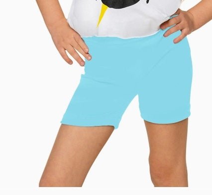 Malibu Sky Blue Bike Shorts ( 4-6X) - Everything But The PrincessMalibu Sugar