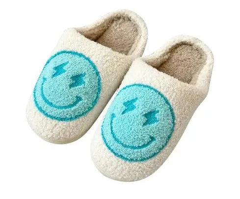 Malibu Sugar Blue Smiley Slippers- Tween/Adult - Everything But The PrincessMalibu Sugar