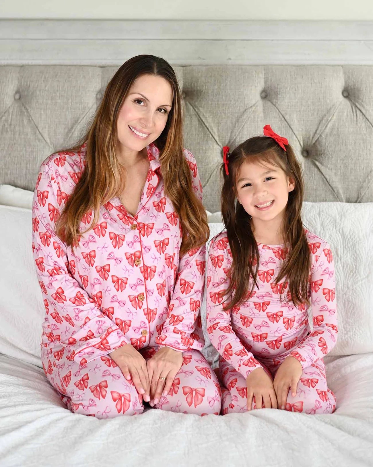 Lev Baby Catalina 2pc Mama Classic Long Sleeve Bamboo PJ Set