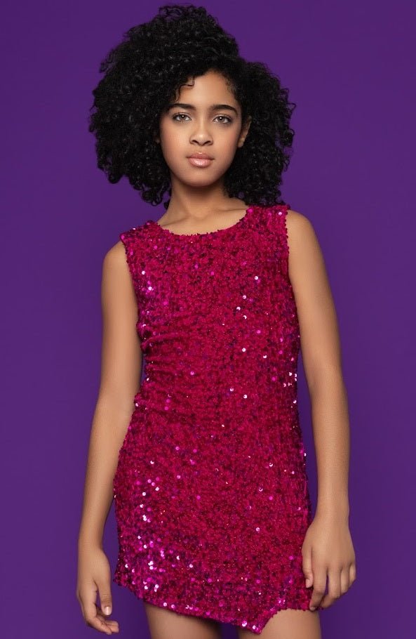 Mia New York Berry Sequin Dress - Everything But The PrincessMia New York