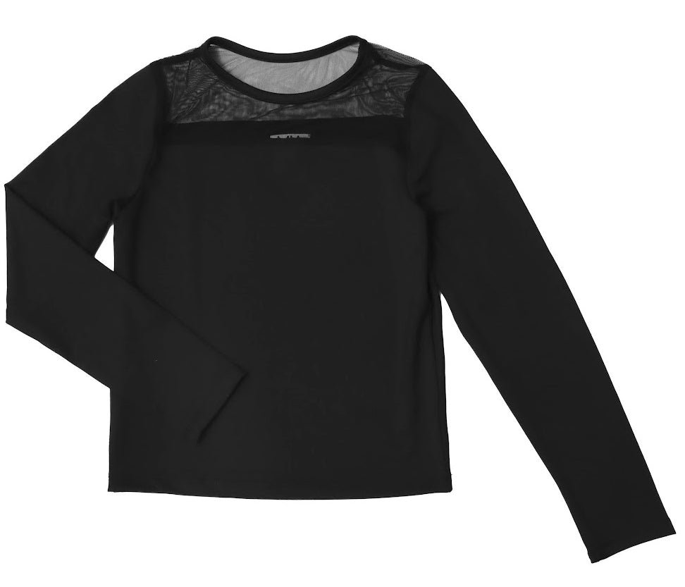 MIA New York Black Mesh Top - Everything But The PrincessMia New York