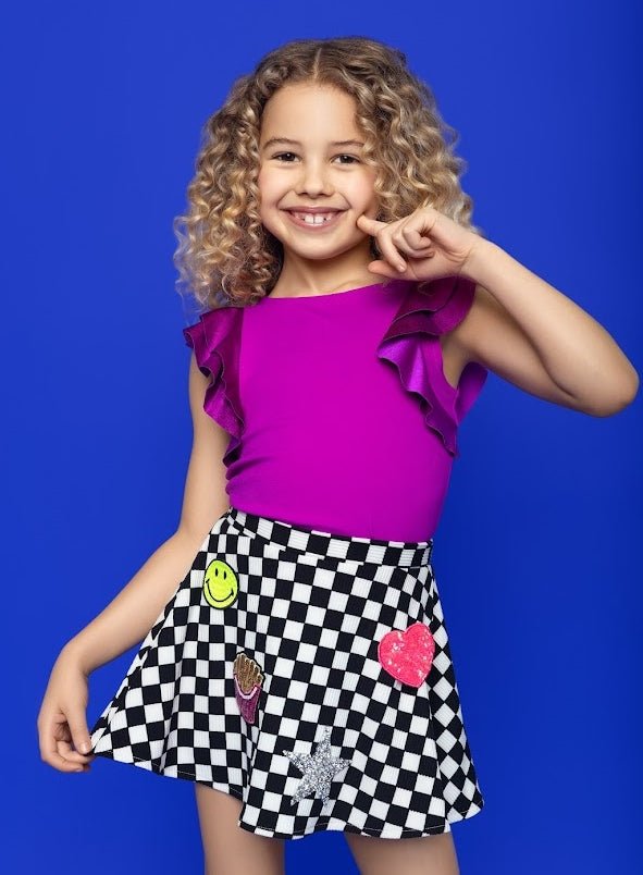 Mia New York Silver Metallic Tween Shirt