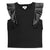 MIA New York Flutter Sleeve Tee - Black - Everything But The PrincessMia New York